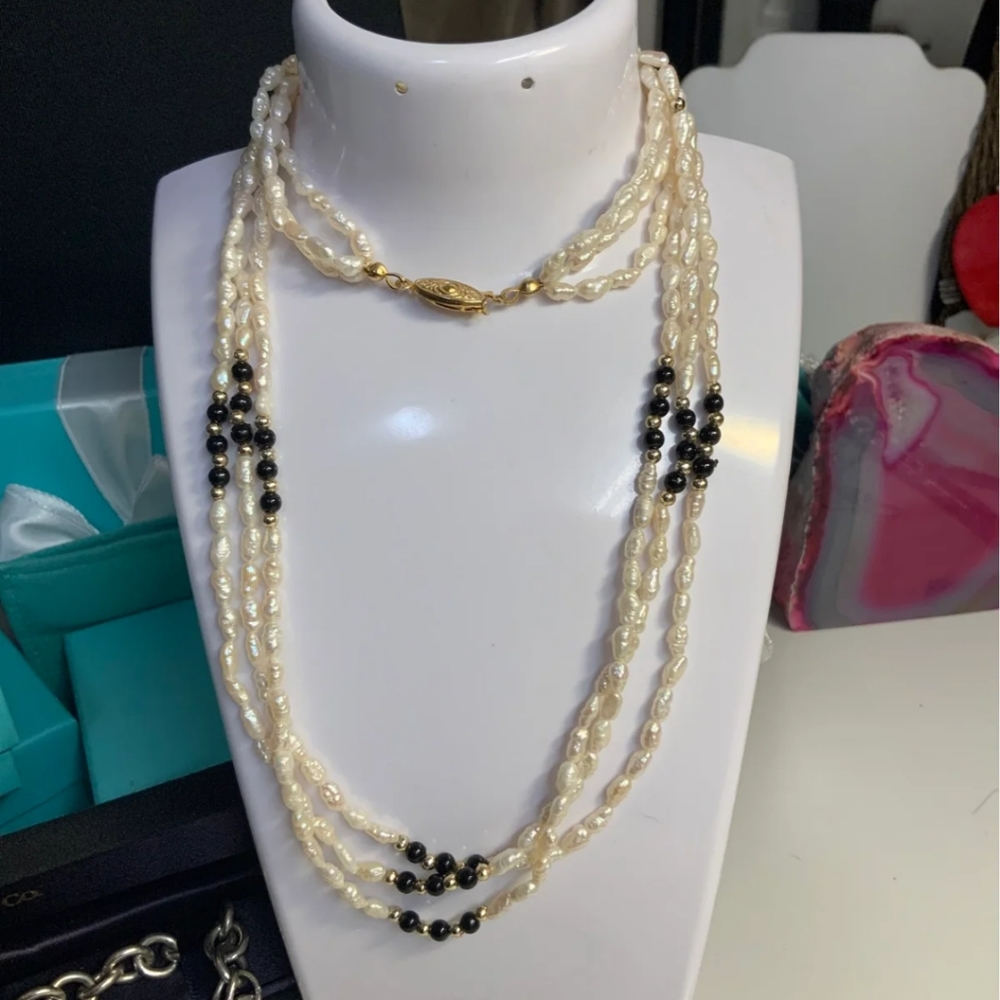Pearl Bead Gold Set - Picture 8 of 8